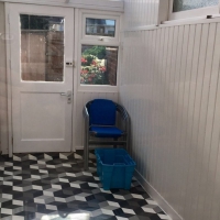 Rear Covered Walkway